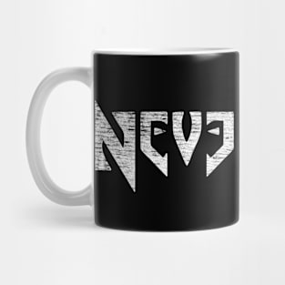 Nevermore White Mug